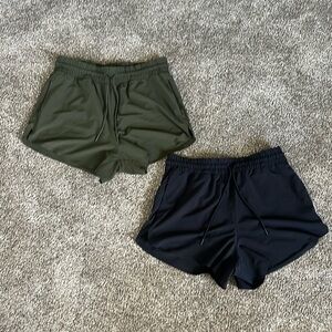 Athleta running shorts